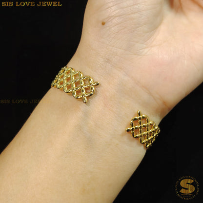 Adjustable Net Bangle H127