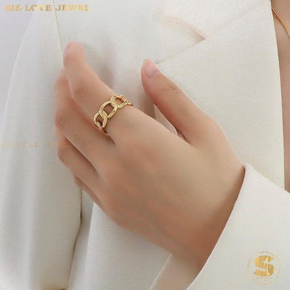 Eternal Bond Adjustable Ring R039