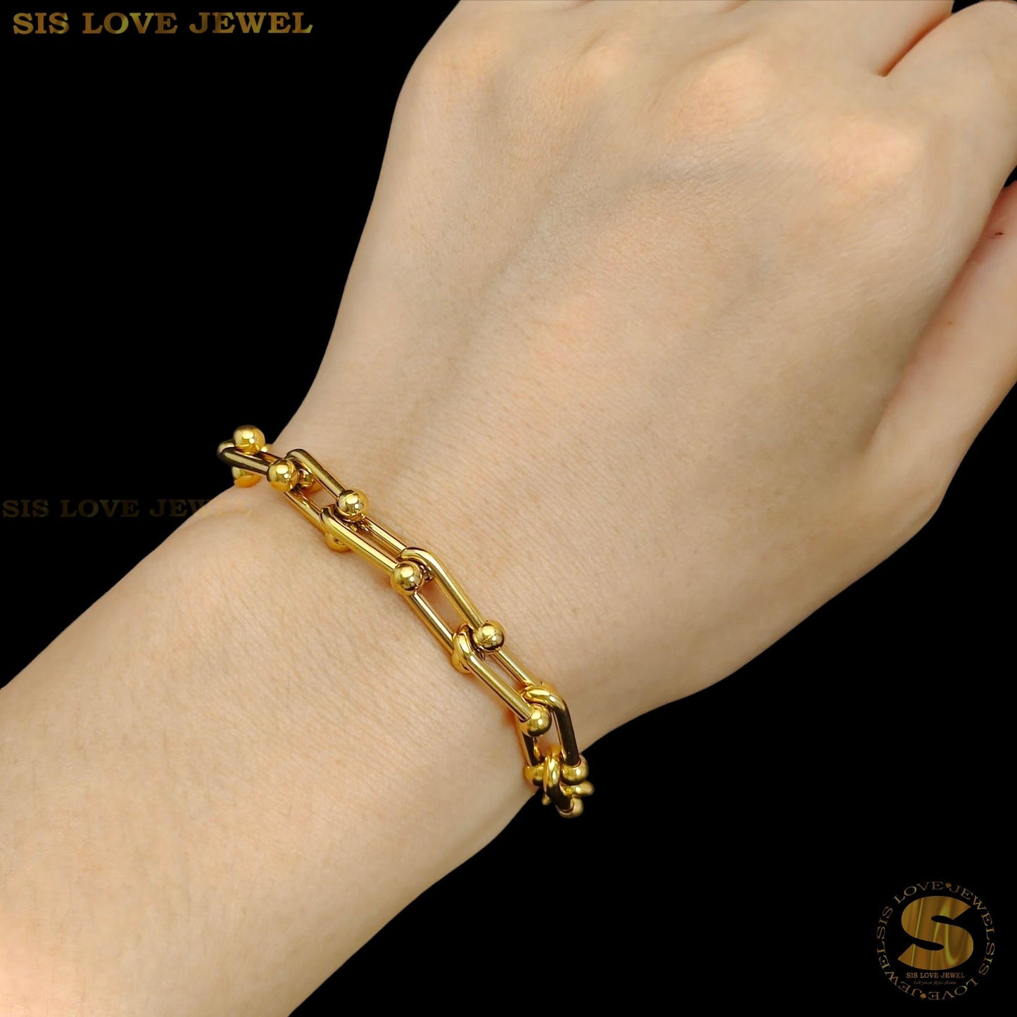 Timeless Fusion Hardware Necklace & Bracelet Set