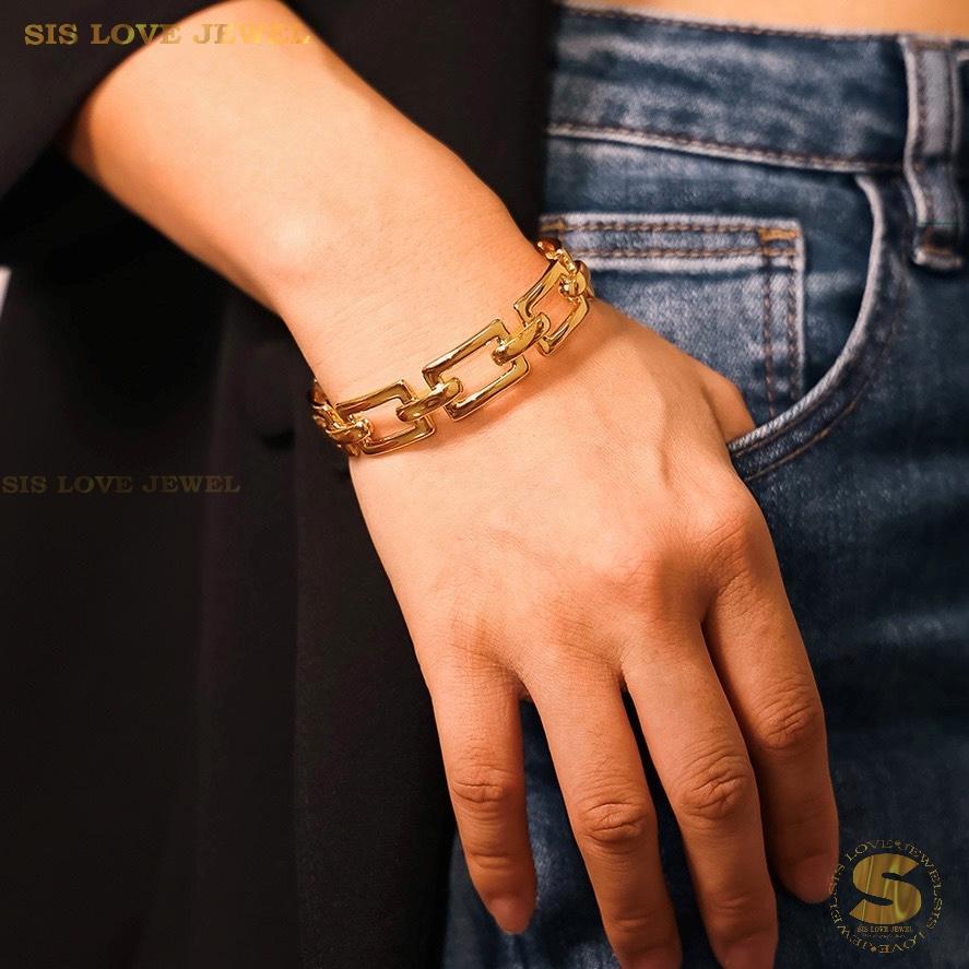 Paperclip Adjustable Bracelet H168