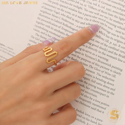 Simple Adjustable Ring R013
