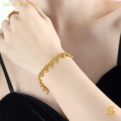 Boba Chain Bracelet B016