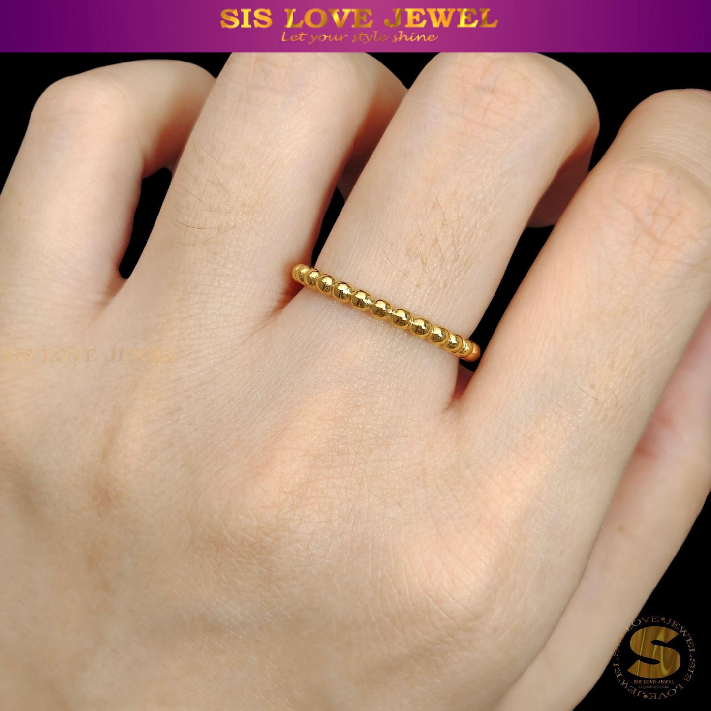 Boba Beads Ring R111