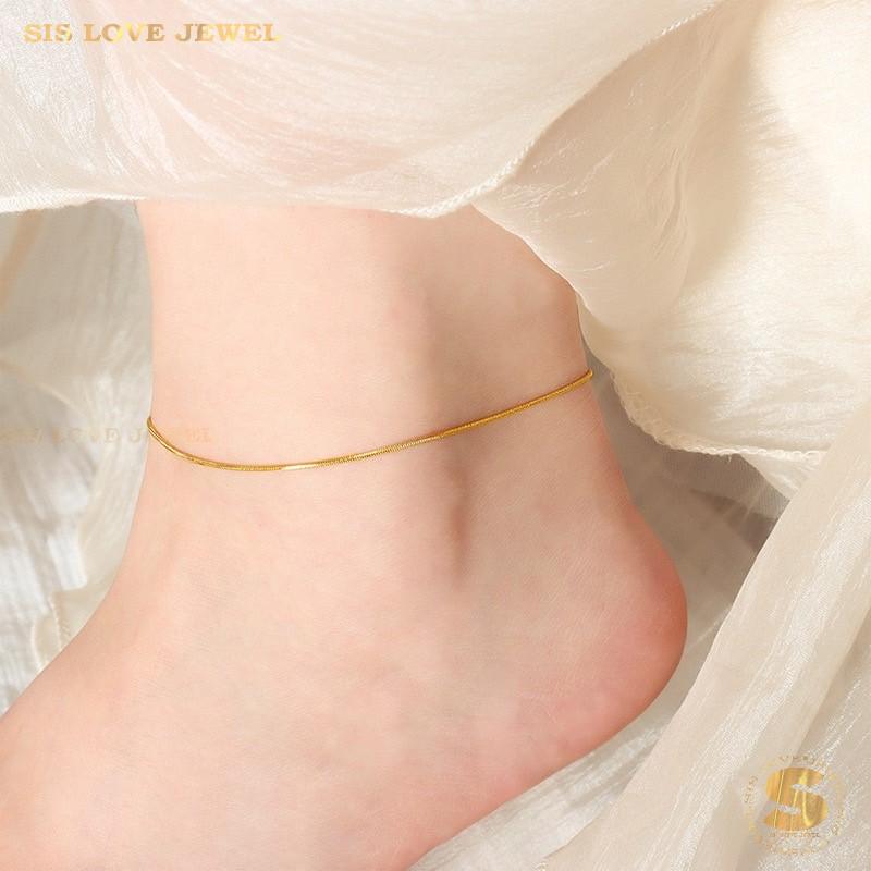 Simple Snake Anklet A027