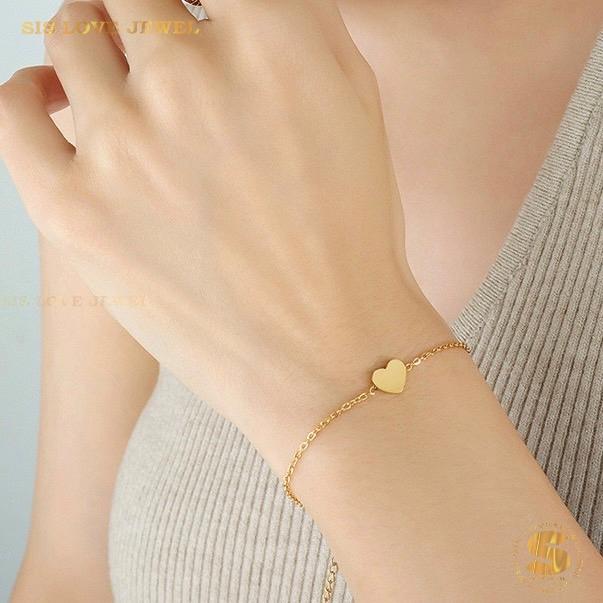 Minimalist Love Chain Bracelet B066