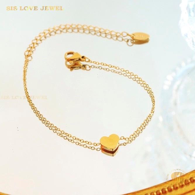 Minimalist Love Chain Bracelet B066