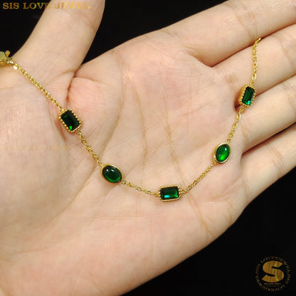 Green Zirconia Bracelet B145