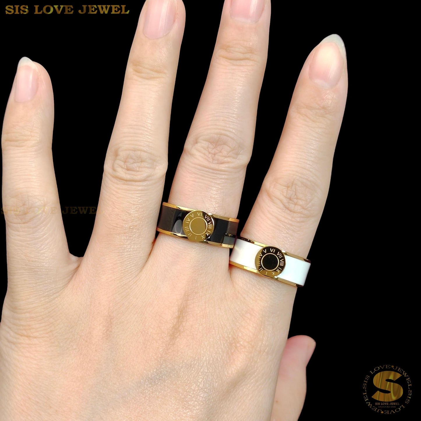 Roman Numerals Ring R121