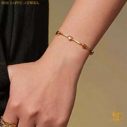 Delicate Love Station Bracelet B251 B252