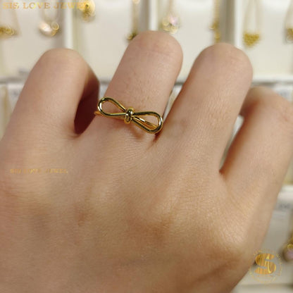 Adjustable Bow Ring R017