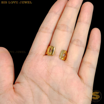 Simple Gold Plated Ring R109
