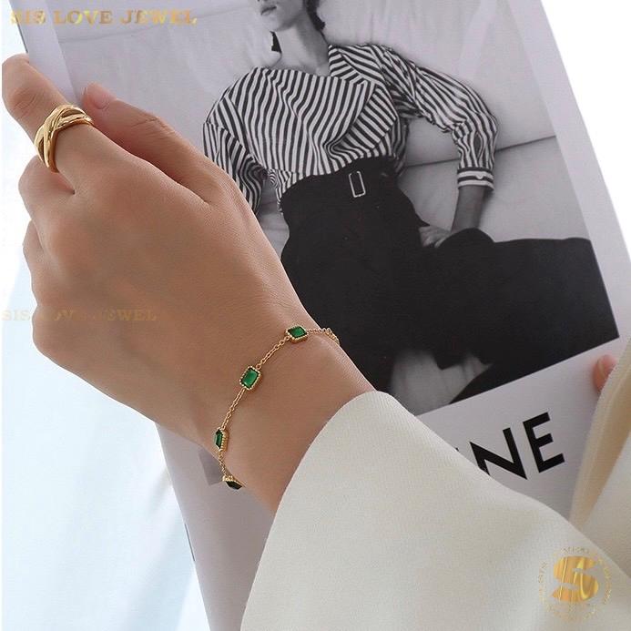 Green Zirconia Bracelet B048