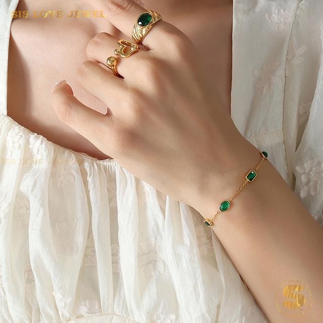 Green Zirconia Bracelet B145