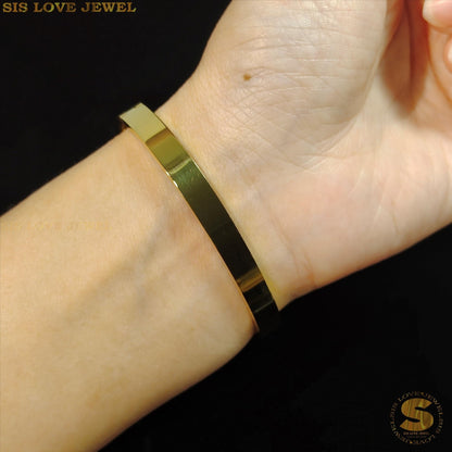 Half Row Zirconia Bangle H034