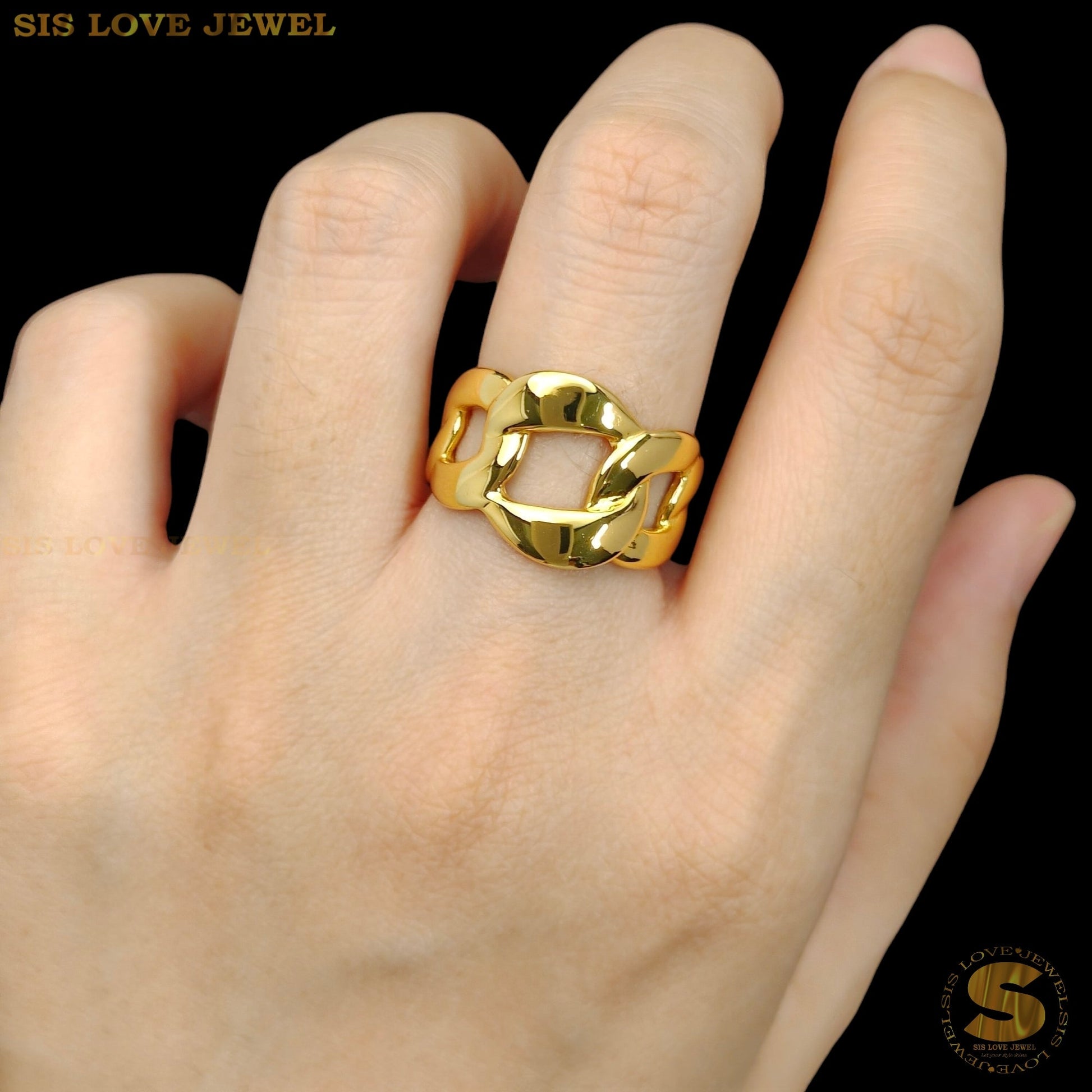 High - Shine Statement Ring R103