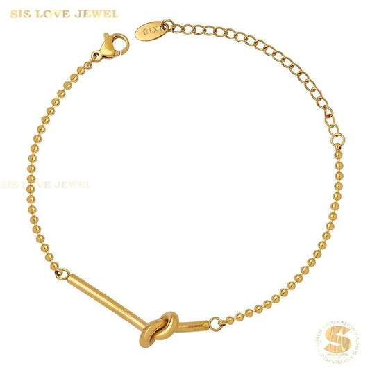 Love Knot Design Bracelet B003