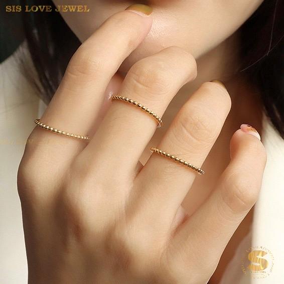 Mini Boba Beads Ring R073