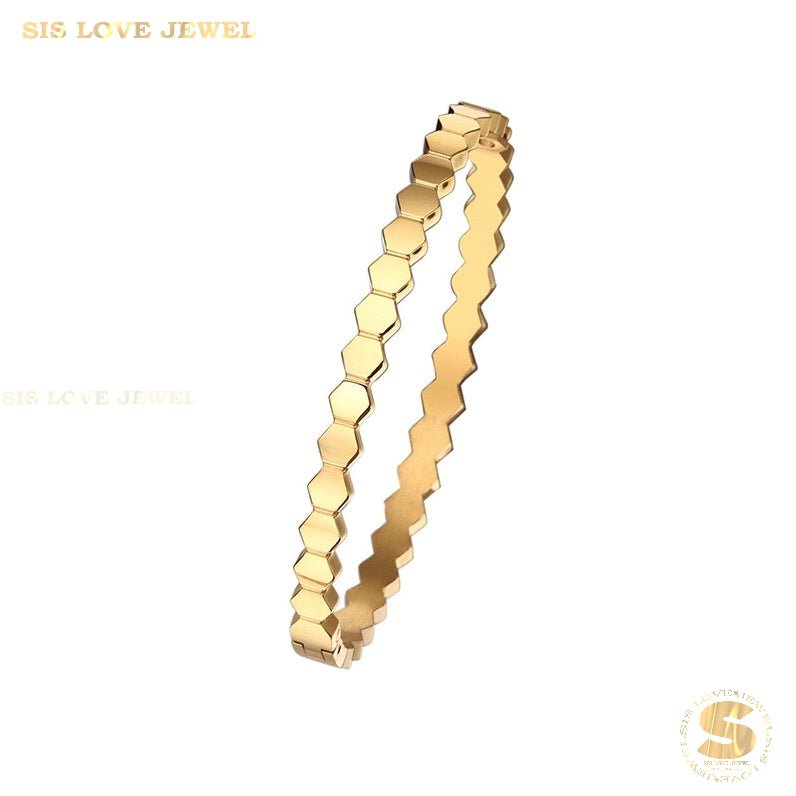 Minimalist Fashion Bangle H027 Gold