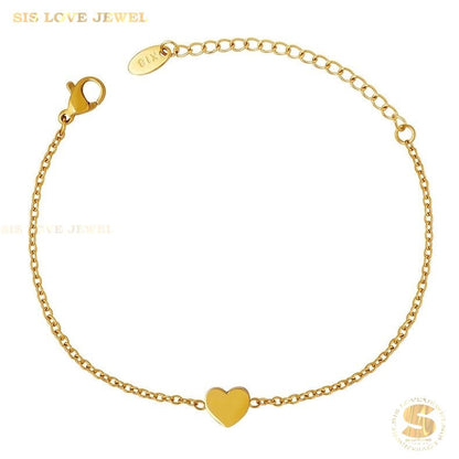 Minimalist Love Chain Bracelet B066