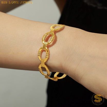 Modern Love Open Bangle H120