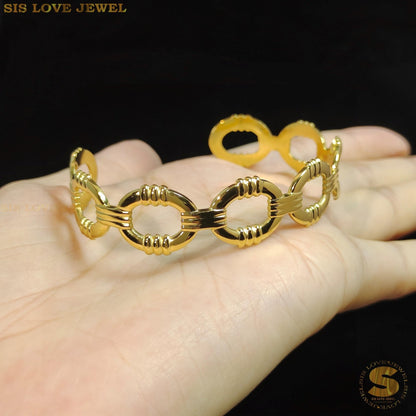 Modern Love Open Bangle H120