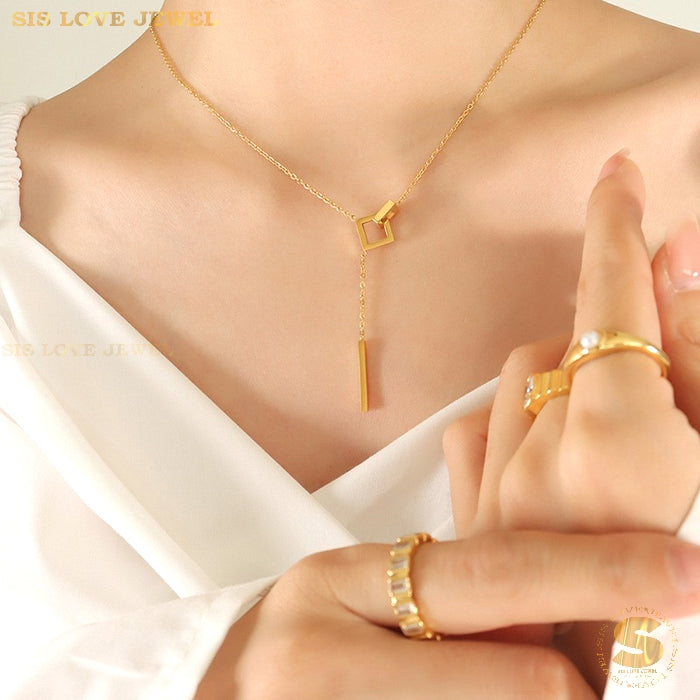 Tassel Necklace N025