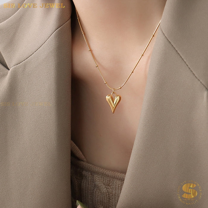 Heart Necklace N018