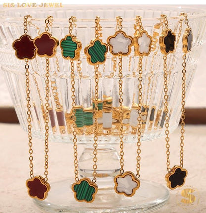 Noir Elegance Sakura Necklace N112