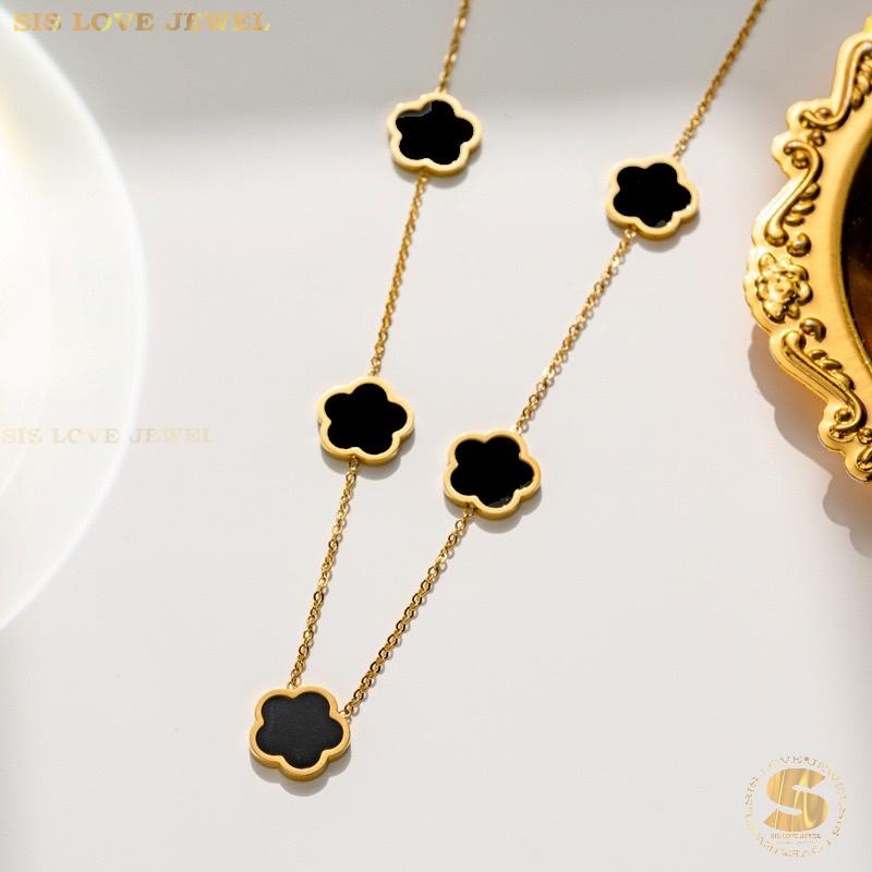 Noir Elegance Sakura Necklace N112