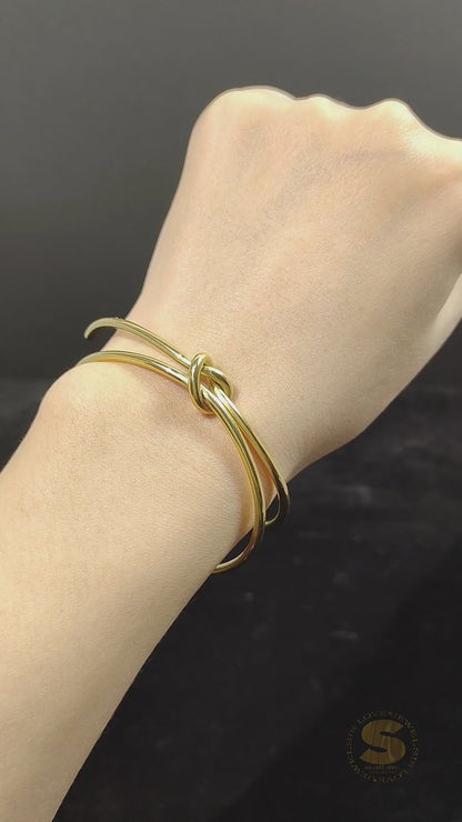 Love Knot Adjustable Bangle H088