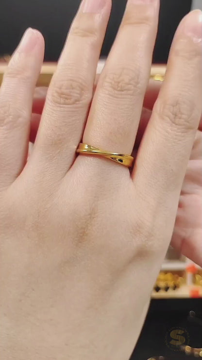 Love Inscribed Band Ring R054