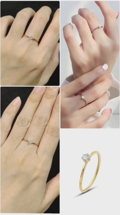 Luxe Aura Zircon Ring R053