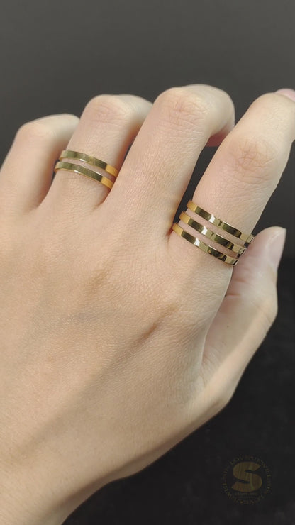 More Layers Adjustable Ring R042 R043