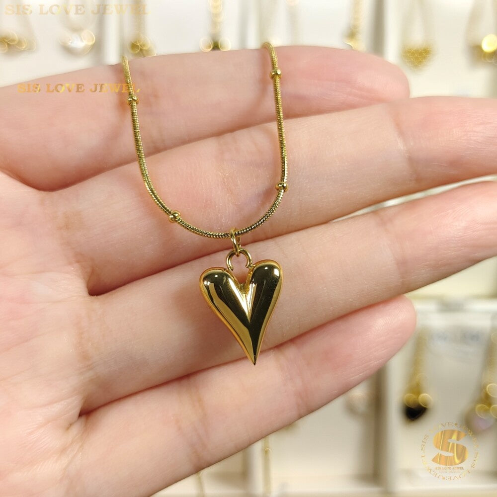 Heart Necklace N018