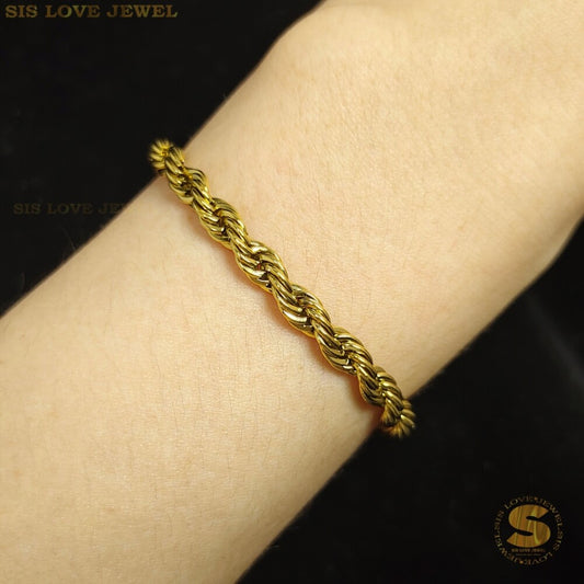 Twisted Pintal Bracelet B052