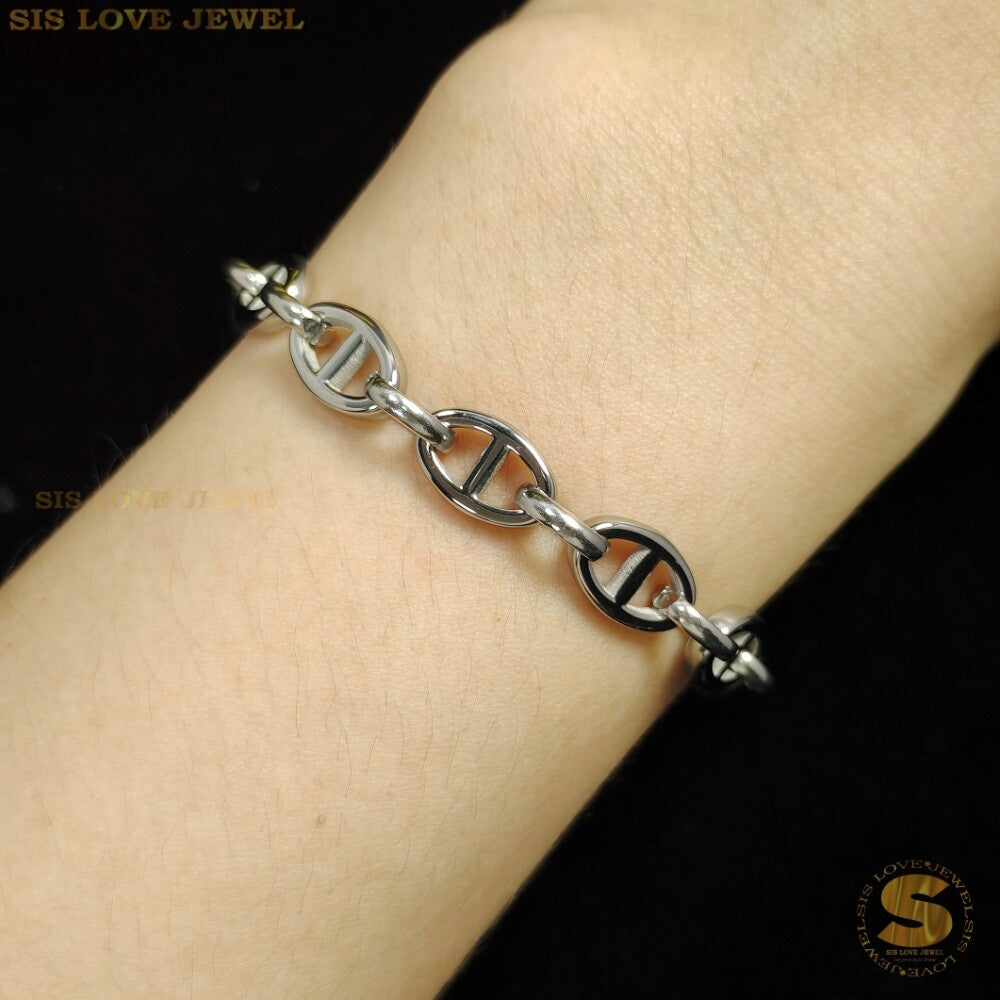 Silver Color Bracelet B049