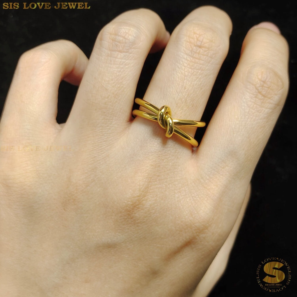 Simple Knot Ring R056