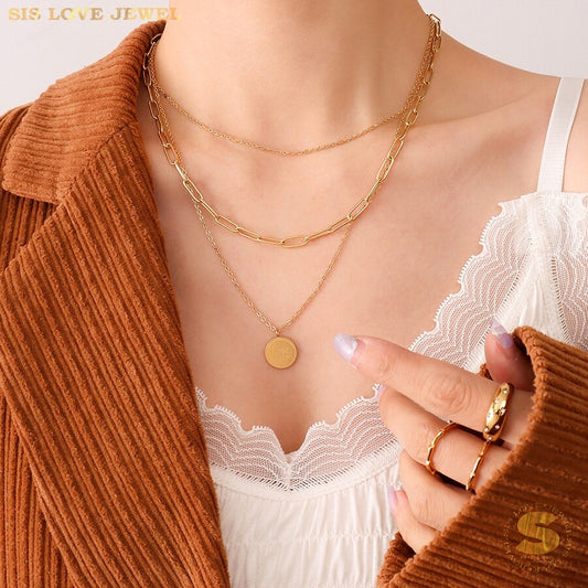 3 Layers Necklace N060