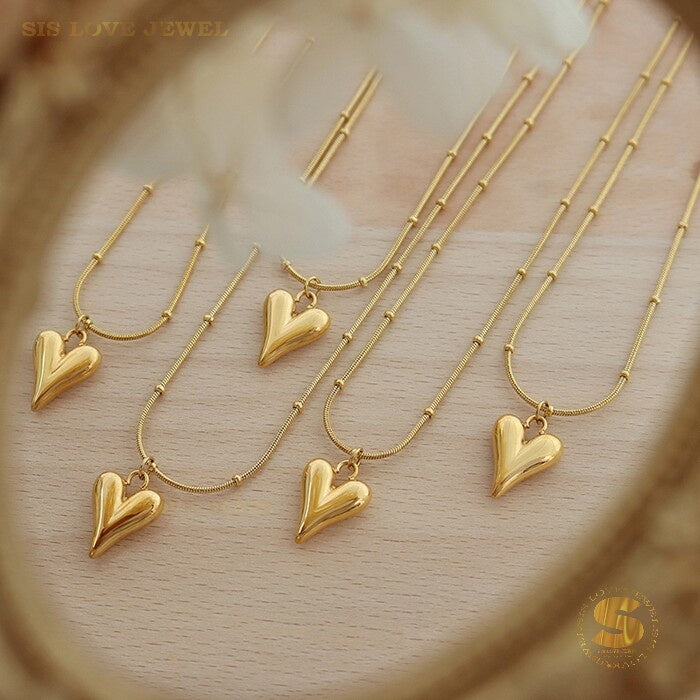 Heart Necklace N018