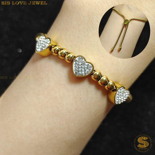 Heart Adjustable Bracelet B080