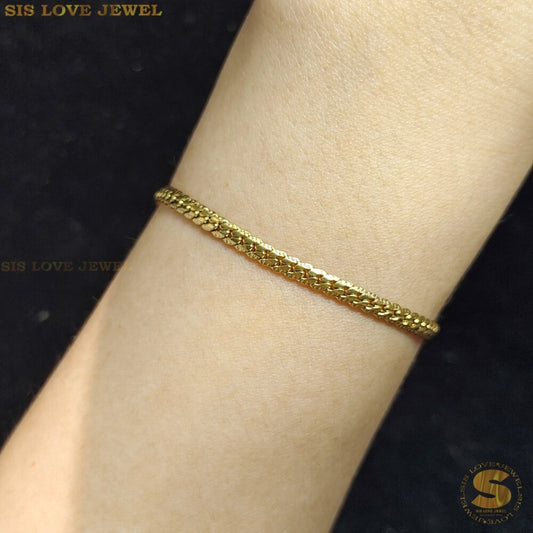 Simple Bracelet Minimalist Chain B110