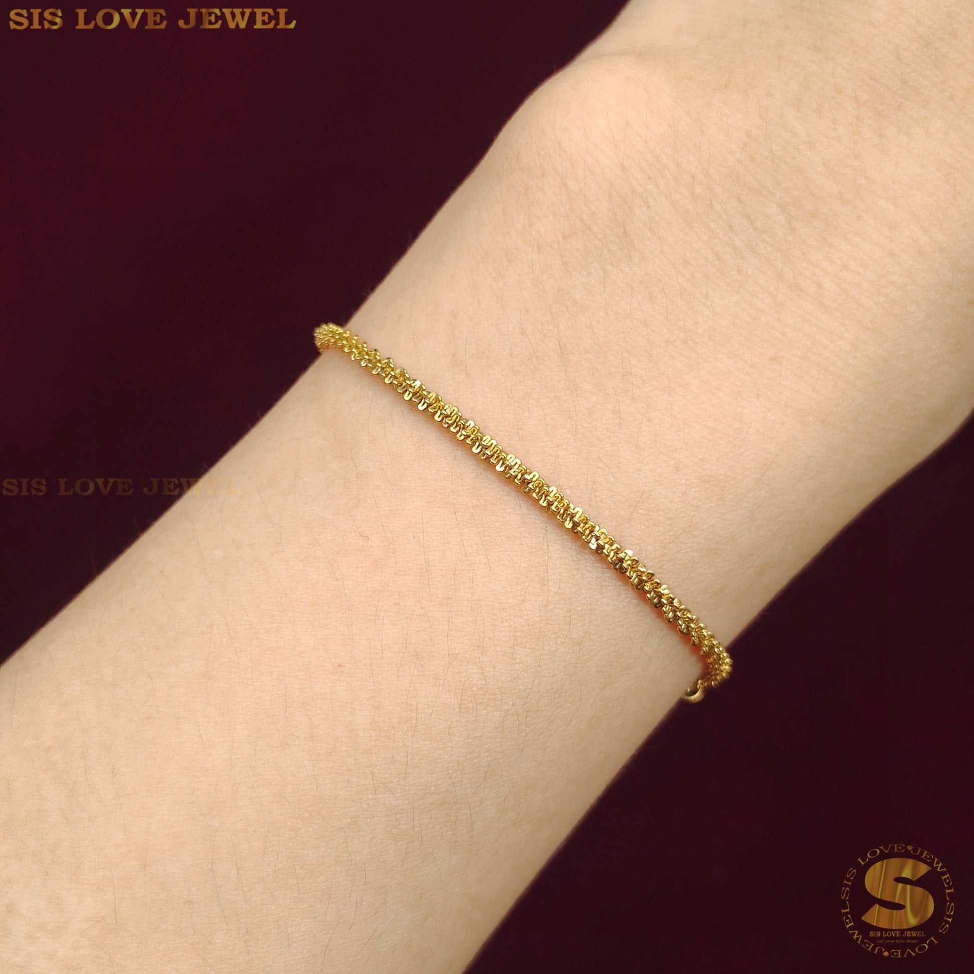 Simple Chain Bracelet B113