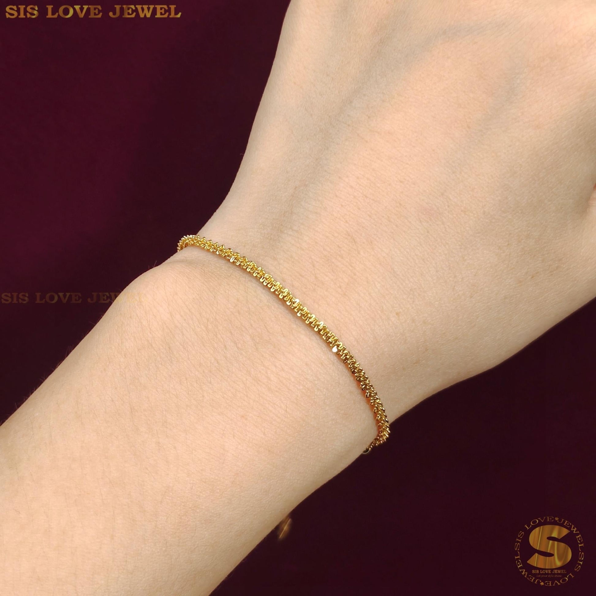 Simple Chain Bracelet B113