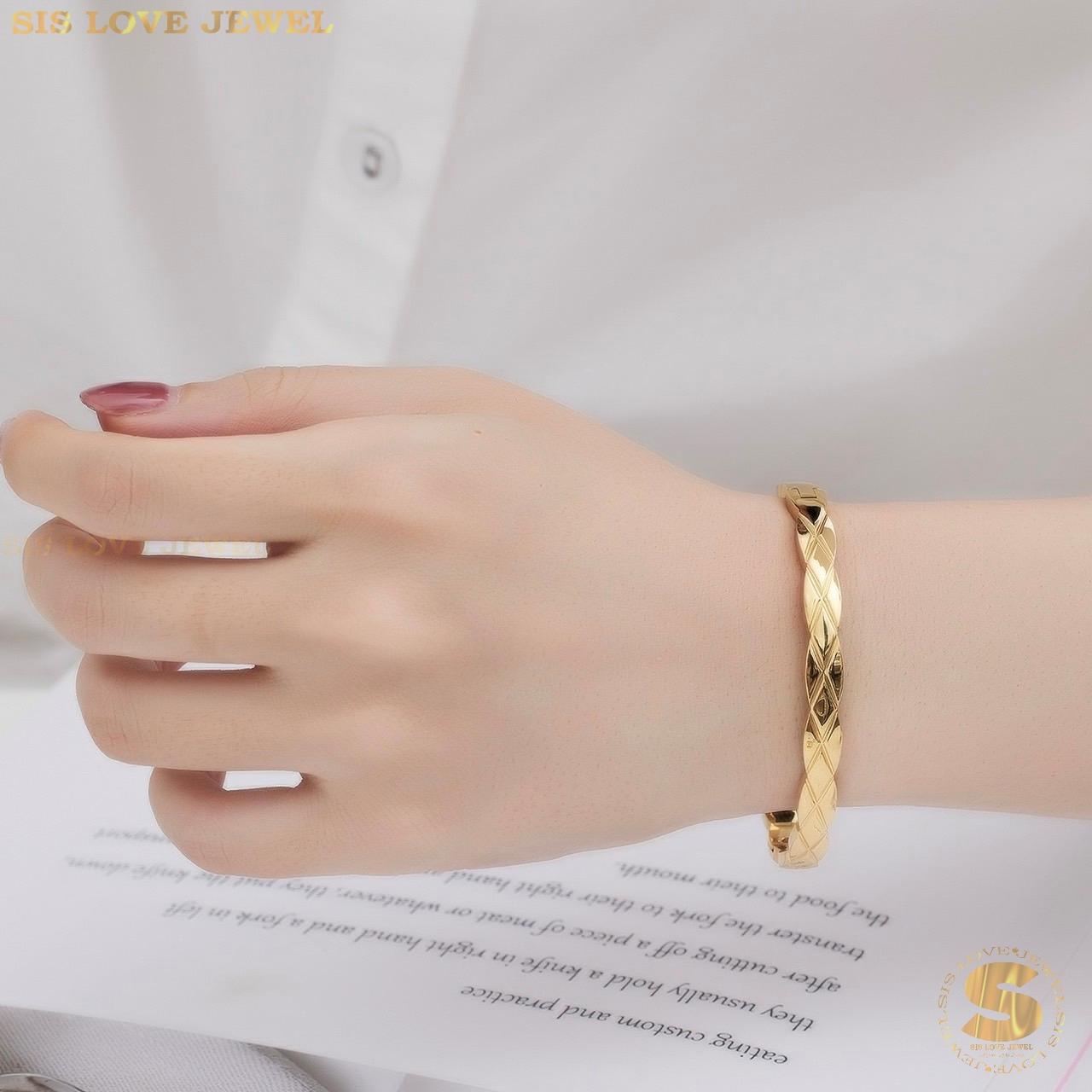 Simple Fashion Oval Bangle H046