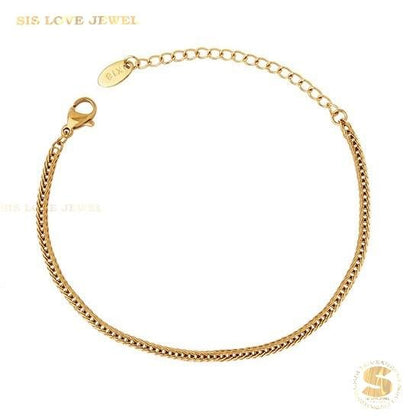 Simple Snake Chain Bracelet B102