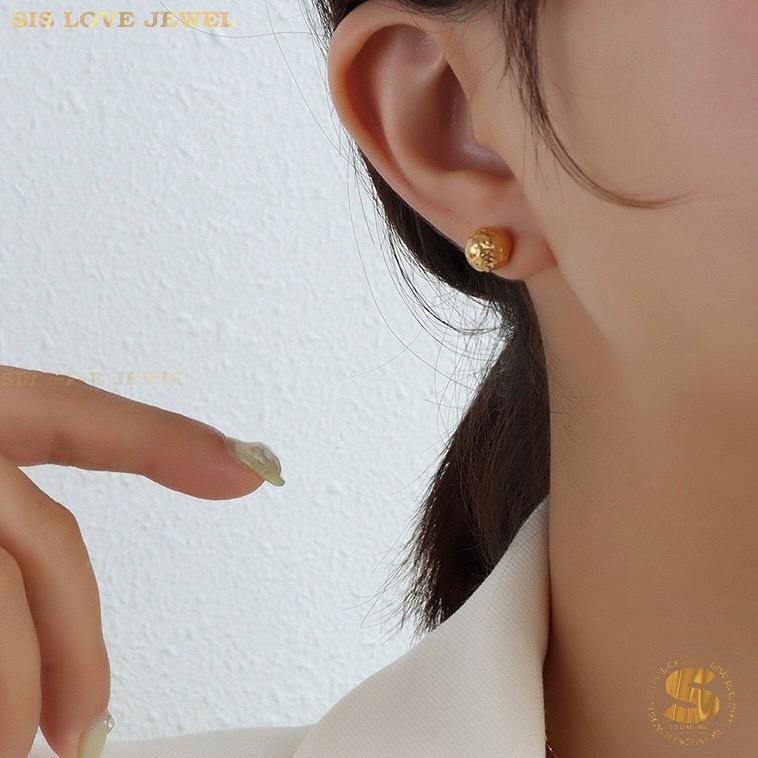 Sparkling Pave Huggie Hoops Earrings S023
