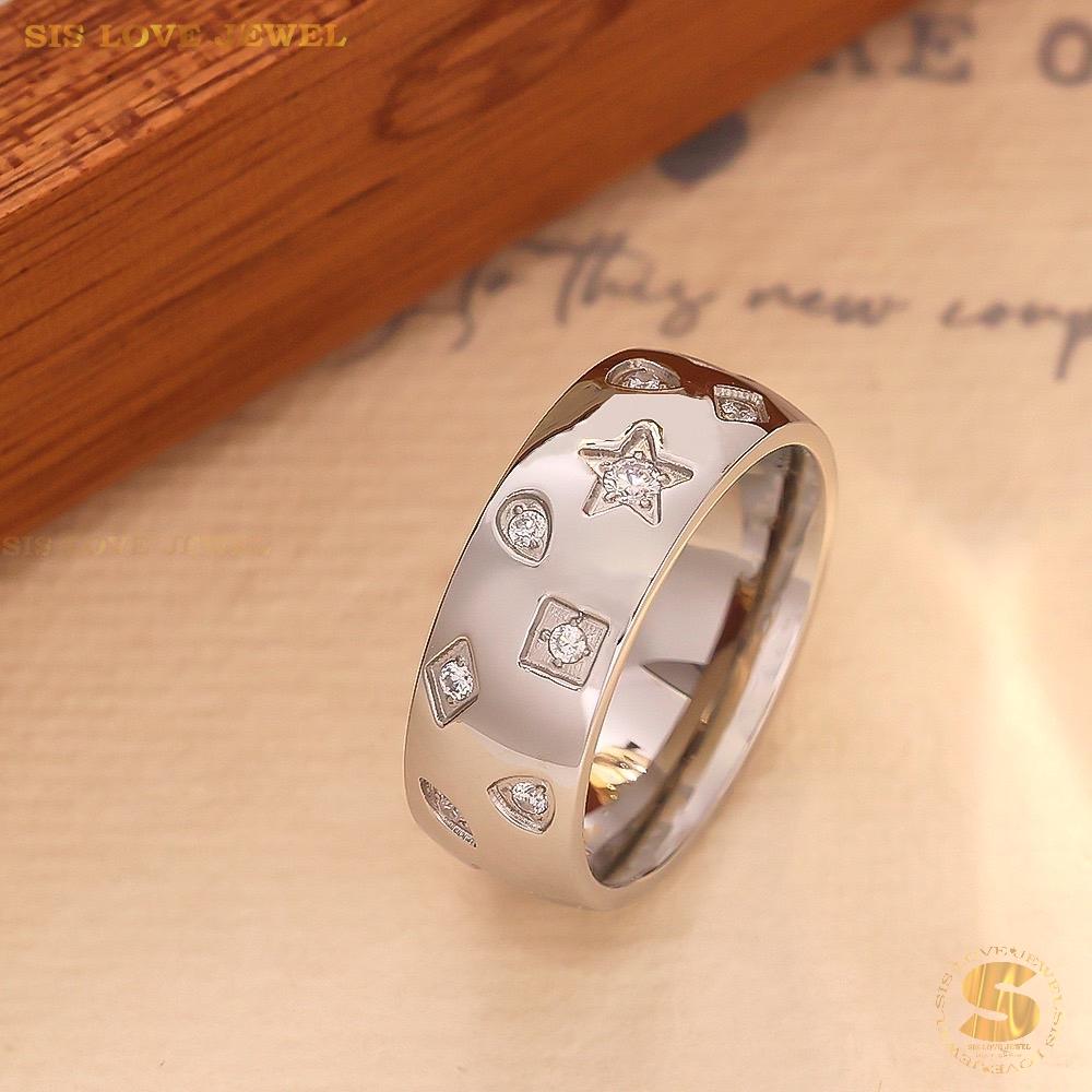 Star Zirconia Ring R096
