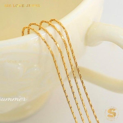 The Serene Circle Necklace N089