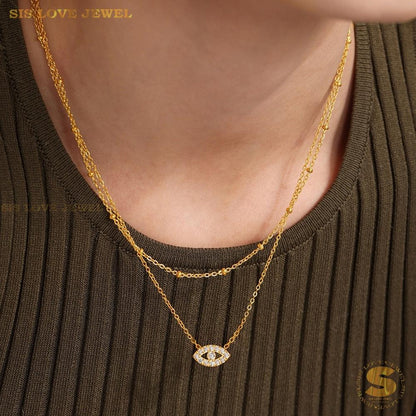 Zirconia Pendant Necklace & Bracelet N150