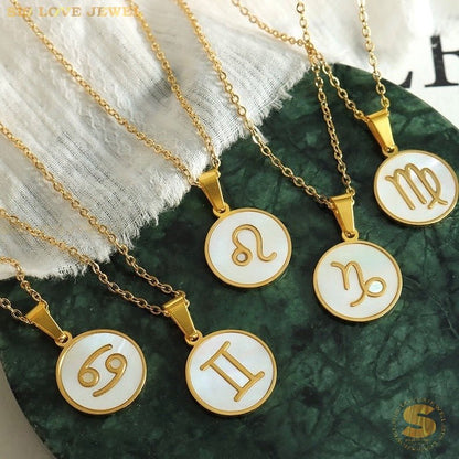 Zodiac Constellation Necklace N071
